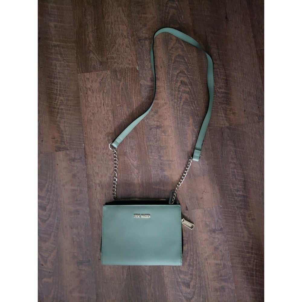 Steve Madden Green Cross Body Clutch Bag